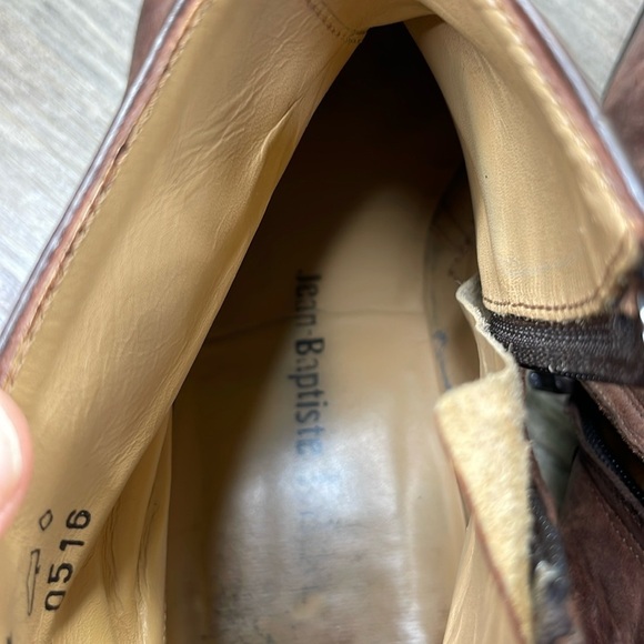 Jean-Baptiste Rautureau Mens Boots, Made in Italy, Leather, size Euro 42, US 8.5 - Picture 3 of 11